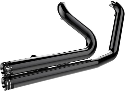 Khrome Werks 200900 Drag Style 2-Into-1 Exhaust System with Stepped Header - Black