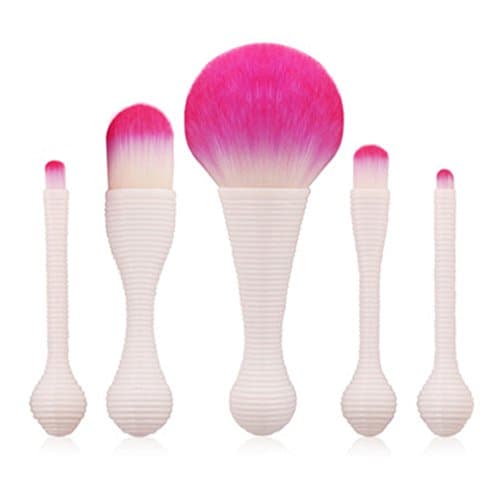 5 Pcs Soft Hair Mini Cosmetic Makeup Brushes Tool Set Power Foundation Eye Shadow Concealer Facial Eyes Beauty Make Up Brushes