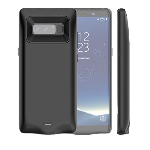 For Galaxy Note 8 Battery Case Charger, 5500mAh Galaxy Note8 Tablet Battery Pack Slim and Rechargeable External Power Bank Protection Type-C Charging Juice Cover Replacement Backup Batteries
