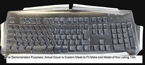 Anti-Microbial Keyboard Cover For Dell RT7D60 Part#856E104 Biosafe, Protects From Spills, Mold, Germs and Food