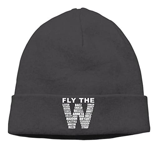 Fly The W Soft Funny Black Skull Hat Beanies Cap