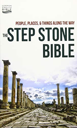 Step Stone Bible-Ceb: People, Places, & Things Along the Way Hardcover – 21 Oct. 2014