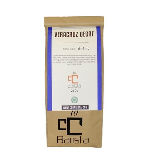Veracruz Decaffeinated Coffee Beans 250g - Speciality Coffee