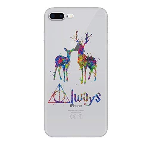 iPhone 7 Plus (5.5") Harry Potter Fan Art Silicone Phone Case/Gel Cover for Apple iPhone 7 Plus (5.5") / Screen Protector & Cloth/iCHOOSE/Always