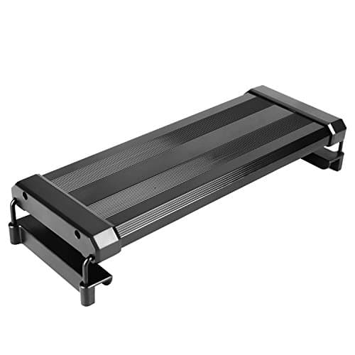 Bjour LED Aquarium Light Extendable Brackets Fish Tank Light White and Blue LEDs for tanks from 11" to 45"