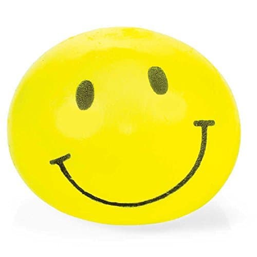 Splat Ball Novelty Squishy Smiley Face Toy
