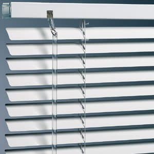 45cm wide x 213cm drop extra long drop white PVC venetian blind - high quality also suitable for doorways