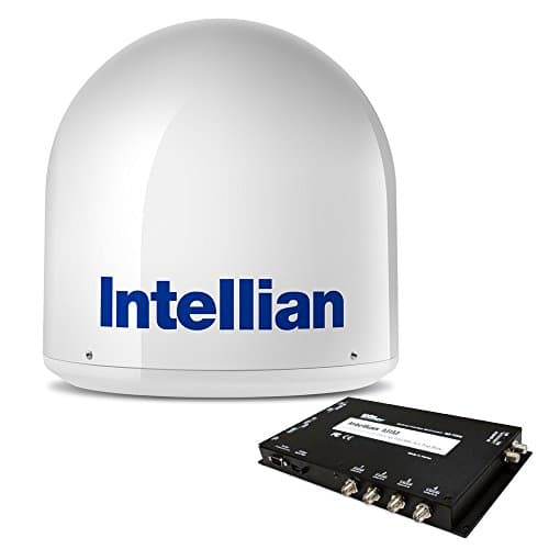 Intellian I2 Us System W/ Dish /bell Mim And 15m Rg6 Cable