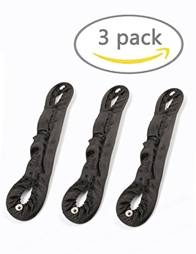 HAKDAY 3 PCS Magic Hair Hairstyle Button Sponge Donut Maker Ponytail Bun Maker Twister,Big Size