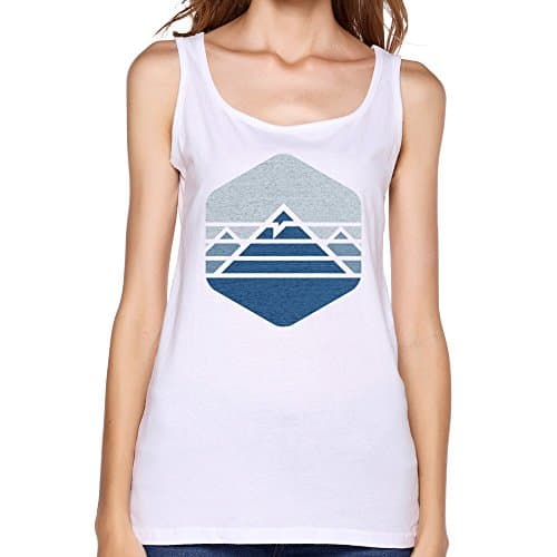 Cool Women's It Is Not The Mountain We Conquer But… White L Tank-top