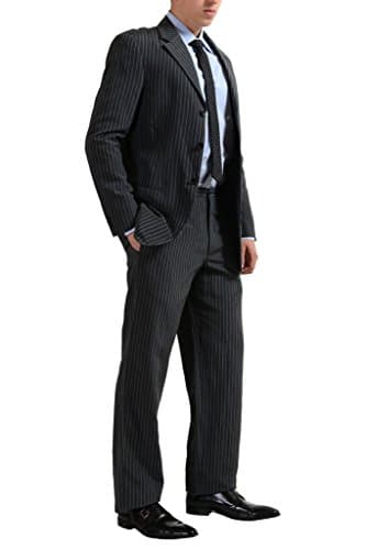 Armani Collezioni Men's Three Button Silk Linen Suit