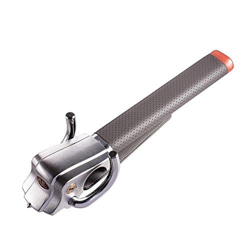 Elecrelive Car Steering Wheel Lock Foldable Top Mount Steering Wheel Anti Theft Security Airbag Lock with Safety Hammer (Style 3)