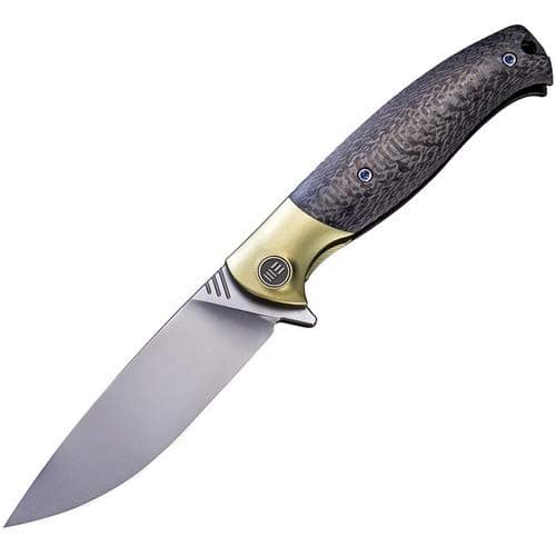 We Knife Co Ltd Deacon Framelock Gold
