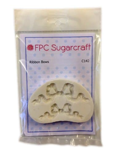Ribbon Bows - Cake Silicone Icing Mould for Cake and Cupcake Decoration by FPC