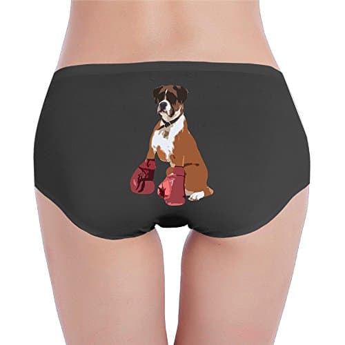 Boxer Dog Ladis Low-Rise Breathable Briefs