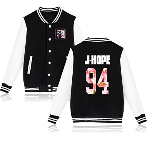 Kpop BTS Jacket Coat Baseball Uniform Bangtan Boys Suga Jin Jimin V J-Hope Rap Jung Kook Women Men Sweater