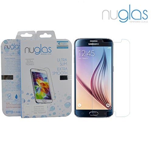 SZNuglas Samsung Galaxy S5 (G900) Tempered Glass Screen Protector, 0.3mm Thickness, Anti Finger Print, Protect Your Screen From Scratches and Drops