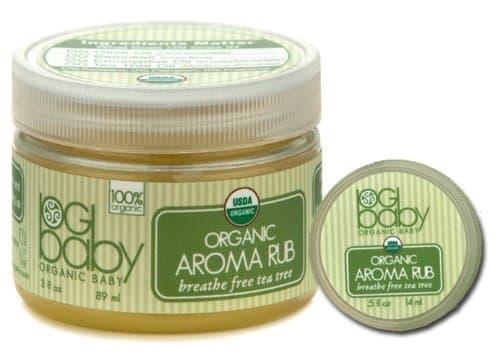 OGbaby Breathe Free Tea Tree Organic Aroma Rub - 3oz