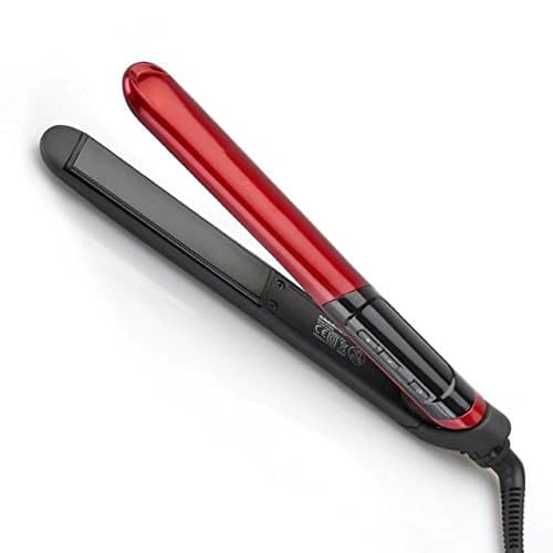 LCD Display 2-in-1 ceramic coating Hair straightener comb hair Curler beauty care Iron