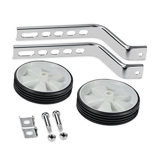 LOOYUAN Bicycle Training Wheels for 12 14 16 18 20 Inch Universal Kids Childrens Bike Stabiliser