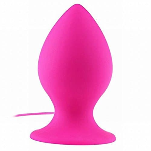 NY2UW C-o-c-k R-i-n-g 7 Vibrating Model Silicon ABS XL Anal Plug for Women