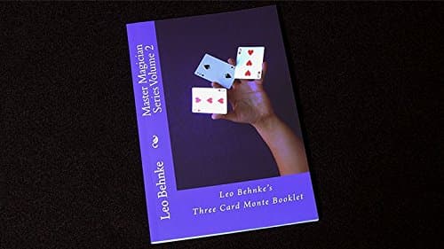 Magic Tricks | Three Card Monte Booklet by Leo Behnke | Book | Card tricks