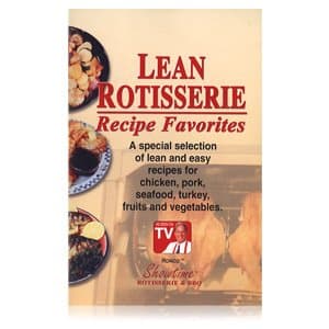New Ronco Lean Rotisserie Booklet
