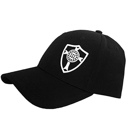 Three Percenter Snapback - Crusader Shield - Black & White