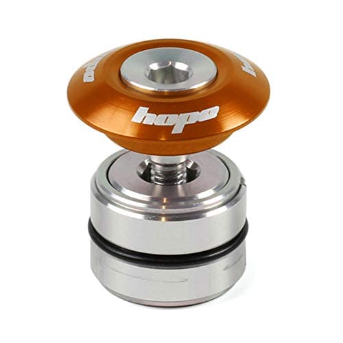 Hope Technology Head Doctor Stem Top Cap for 1 1/8" Steerer | Aluminum | Orange