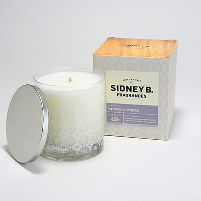 Sidney B. Fragrances Scented Candle 8oz- Lavender Fields