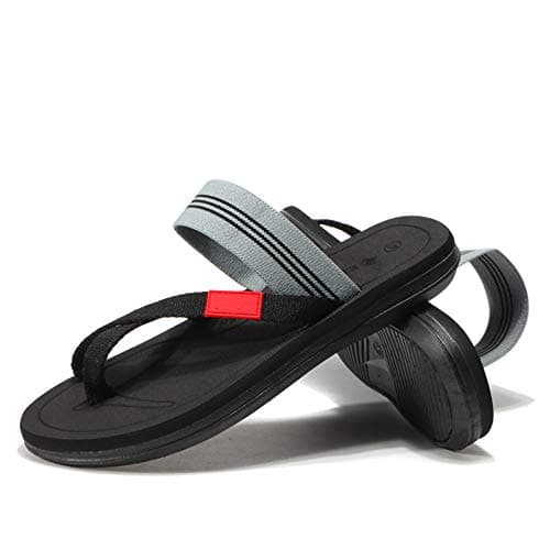 NBERT Men Flip Flops Soft Padded Summer Flip Flops Beach Sandals