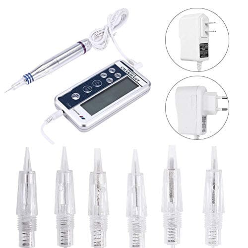Mohuan 6pcs Microblading Permanent Makeup Eyebrow Tattoo Digital Charmant Embroider Machine