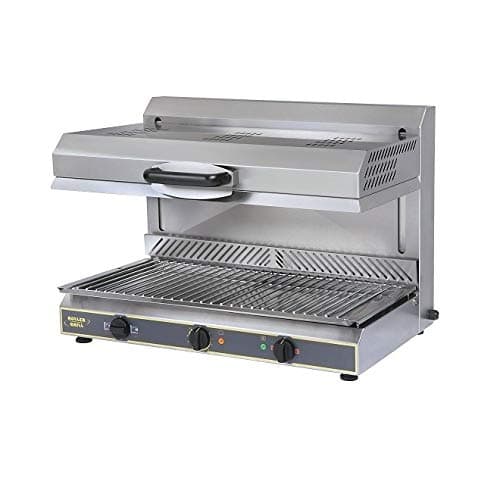 Roller Grill 800mm Electric Sliding Salamander Grill with Plate Detection System SEM800PDS