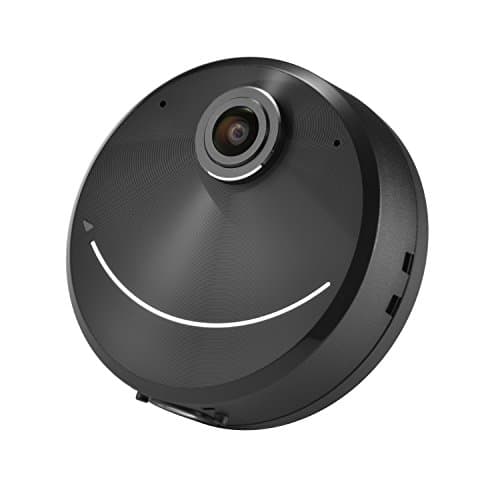 Pi Solo 360 4K Digital Camera, Super-Wide Angle, Perfect Selfie, Spherical Panorama and Creative AR Planet Effects, Wearable, Point and Shoot, Fun App, Ideal for Traveling – Black