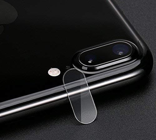 FIT N SAFE Anti-Scratch HD Clear Tempered Glass Camera Lens Protector for iPhone 8 Plus/7Plus