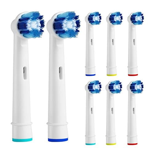 8pcs Replacement Toothbrush Heads for Braun Oral-B Precision Clean Electric Toothbrush Professional Pro 500 Pro 1000 Pro 3000 Pro 5000 Pro 7000