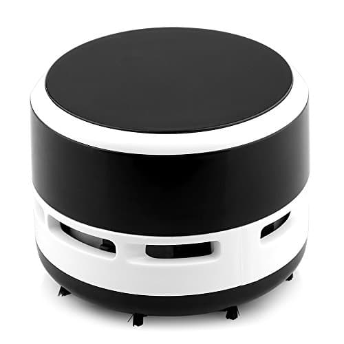 Rommeka Mini Table Dust Keyboard Vacuum Cleaner Sweeper, Laptop/Desktop Handheld Cleaning Assistance Sweeper for Office, Home and Kitchen Flour Debris Baking, Cooking Cleaning