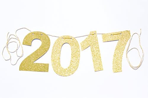 Love Events Gold Glitter 2017 Banner