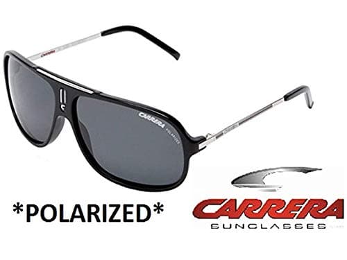 Carrera Sunglasses shiny black w/polarized grey lenses COOL/S Color 0CSA_RA
