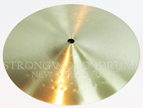 10" Splash Cymbal Brass Series 0.6mm Hammered, Lathed for Pro Sound NEW