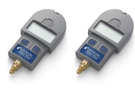 INFICON 710-202-G1 Pilot Plus Digital Vacuum Micron Gauge with 1/4" Male Refrigerant Flare Connection (2-(Pack))