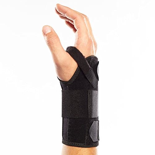 First Brace - Fitted Adjustable Wrist Brace and Hand Splint - Carpal Tunnel, Sprain - Right Hand (XL-XXL)