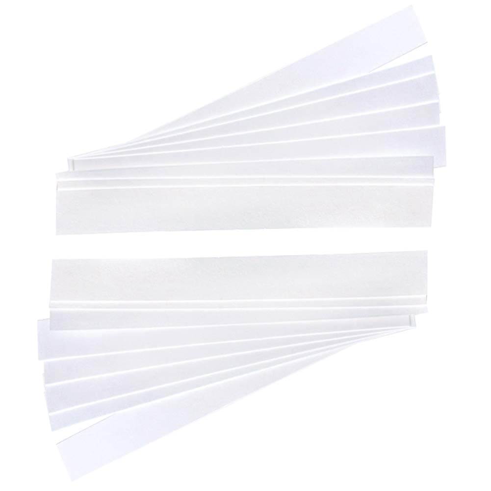 100 PCS 5.9 Inch White Rectangle Fragrance Test Strips Safety and Eco-friendly Cotton Paper Disposable Perfume Essential Oils Tester Cards Test Smelling Strips for Fragrance Trying