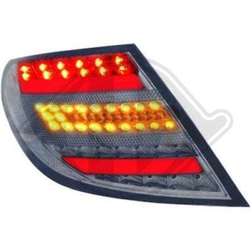 1672998 Right Left Driver Passenger Side OS NS RH LH Rear Back Tail Light Lamp Pair Set LED Clear Smoke