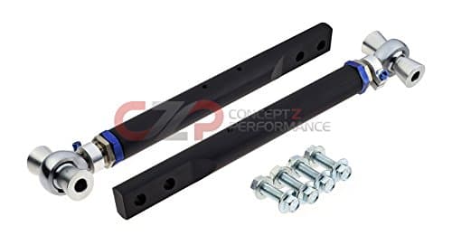 SPL TR S13 PRO Titanium Adjustable Front Tension Rods - Nissan 240SX S13 89-94, 300ZX Z32 90-96, Skyline R32 89-94