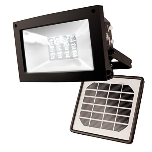 KELOMTECHNOLOGY 12-LED Solar Powered Dusk-to-Dawn Sensor Waterproof Outdoor Security Flood Light