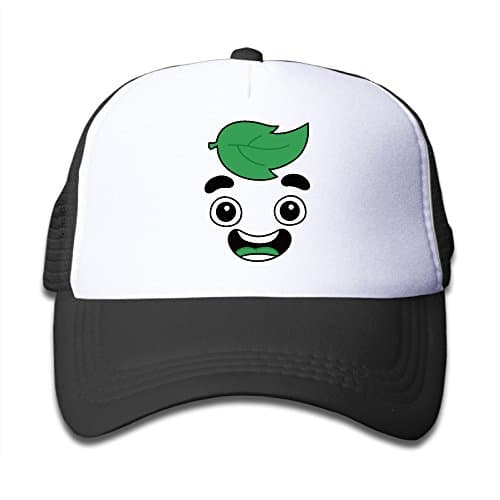 Guava Juice Youth Mesh Trucker Cap Adjustable Hat Black