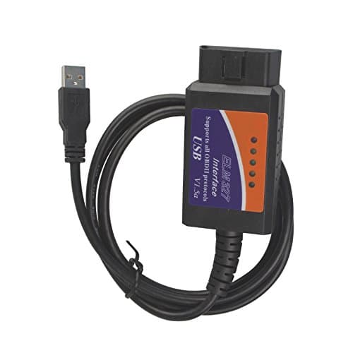 ELM327 V2.1 Scanner Software USB Plastic With FT232RL Chip OBD2 Scanner