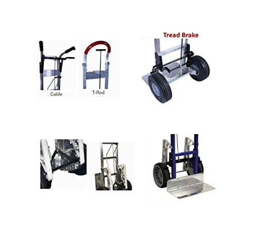 B&P Paddle Brake Kit Use w/ A9 Handle & D5S Tires, Includes Handle BDTA9D5S