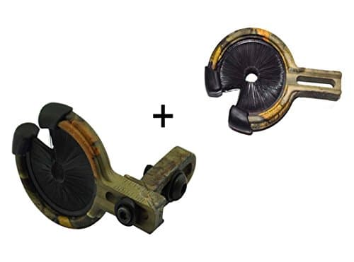 Albertu Camo Medium Arrow Rest + An Arrow Rest Replacement Brush for Compound Bow